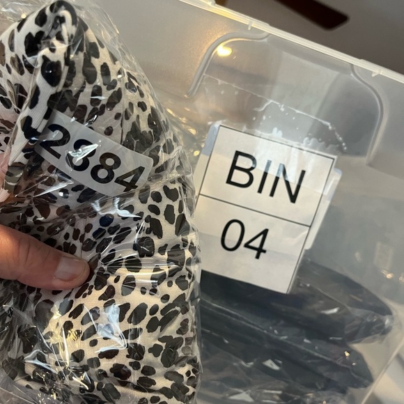 Black and White Animal Print Dress - Picture 6 of 6